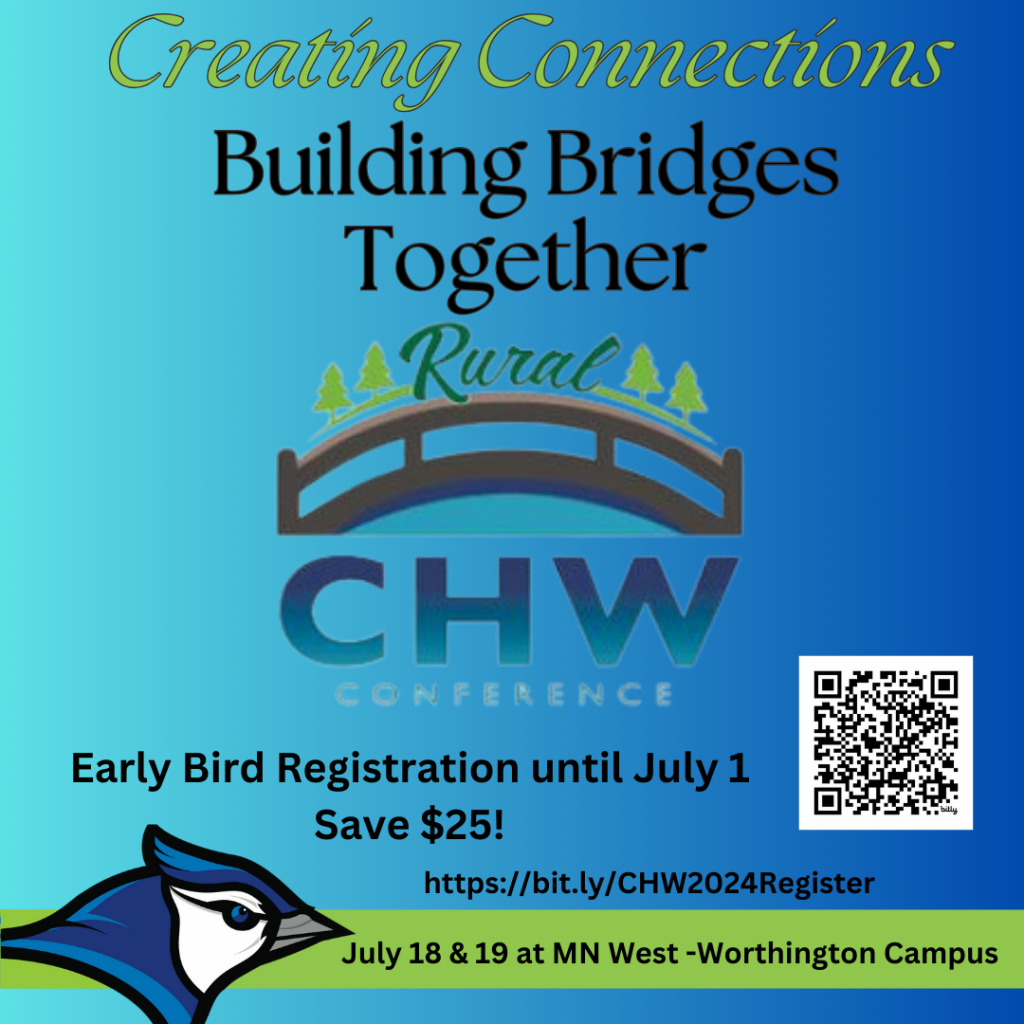 CHW Conference Early Bird Registration postcard